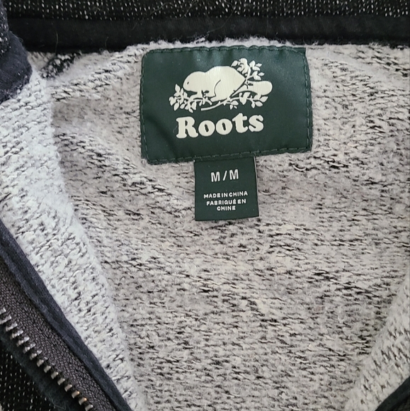 Roots black salt and pepper hoodie - Picture 4 of 6
